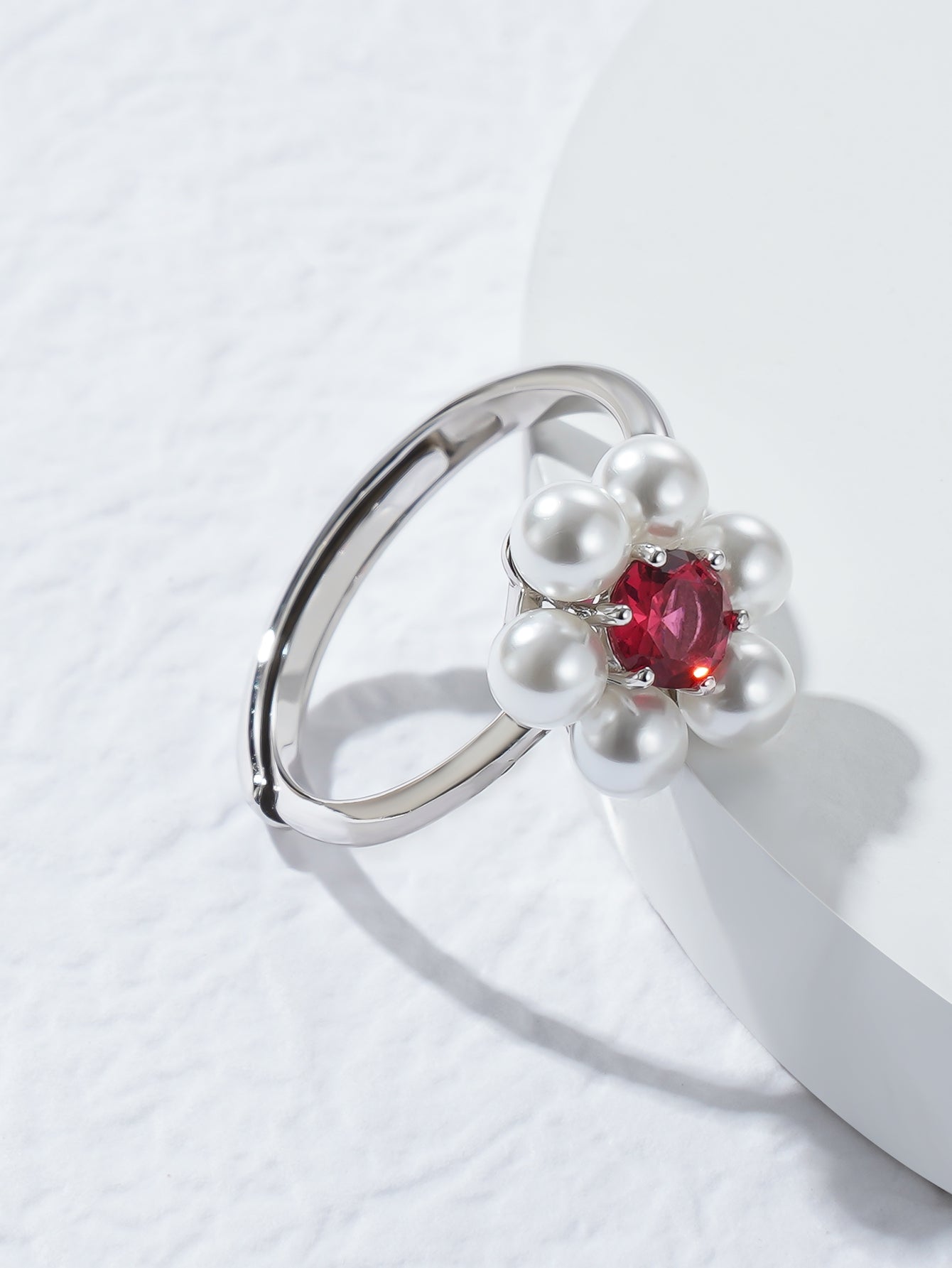 Pearl Petal Ring